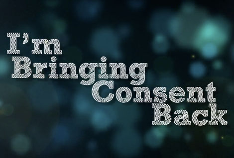Screenshot of video I'm Bringing Consent Back
