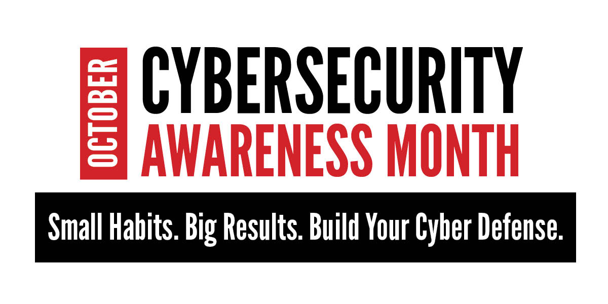 Oct. Cybersecurity Awareness Logo