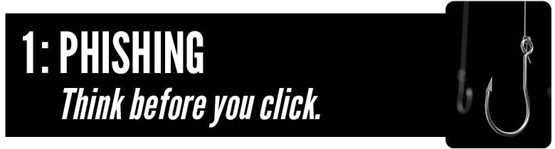 copy: Phishing- Think before you click