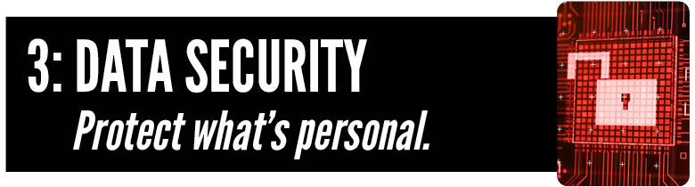 copy: Data Security Protect whats private.